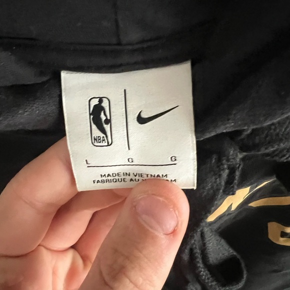 Hoodie nba Nike Toronto size L - Picture 2 of 2